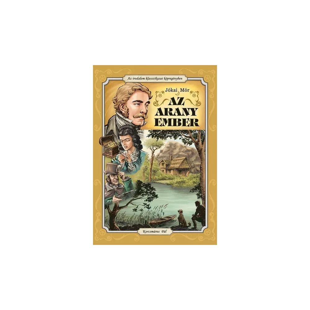 Az arany ember (fekete-fehér képregény)